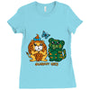 scaredy cats Ladies Fitted T-Shirt