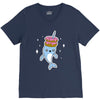 narwhal donuts kawaii cute unicorn harajuku sweet cool awesome V-Neck Tee