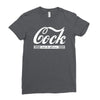 cock taste the difference mens v neck Ladies Fitted T-Shirt