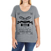 vintage 1990 a star was born aged perfection Ladies Curvy T-Shirt