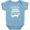 let's go an adventure (for dark color) Baby Bodysuit