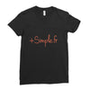 simpe fr Ladies Fitted T-Shirt
