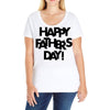happy father&rsquo;s day Ladies Curvy T-Shirt