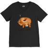 beagle bagel V-Neck Tee
