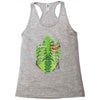skeletal halloween Racerback Tank
