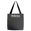 atheism funny retro religion jesus christ believer comic god Tote Bags