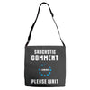sarcastic comment loading Adjustable Strap Totes