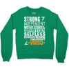 Strong Independent Motivated Virgo Crewneck Sweatshirt