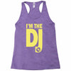 im a dj graphic tee mens Racerback Tank