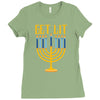 get lit Ladies Fitted T-Shirt