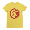 pi day logo Ladies Fitted T-Shirt