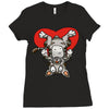 love cat Ladies Fitted T-Shirt