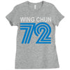 wing chun 72 retro Ladies Fitted T-Shirt
