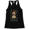 ugly sweater dog Racerback Tank