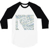 ascii night 3/4 Sleeve Shirt