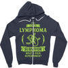 I am a Lymphoma Cancer Survivor - What's Your Superpower? Zipper Hoodie