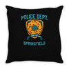 police dept Throw Pillow