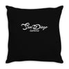 san diego ca Throw Pillow