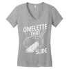 omelette that slide Women's V-Neck T-Shirt