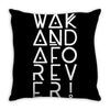 wakanda forever 7 Throw Pillow