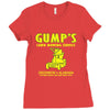 gump's lawn mowing service t shirt Ladies Fitted T-Shirt