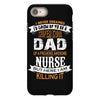 Super Cool Dad Of A Freaking Awesome Nurse iPhone 8