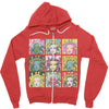 badass hair day Zipper Hoodie