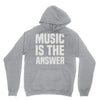 music is the answer Hoodie