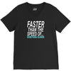faster than the speed of something slower V-Neck Tee
