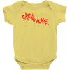 carnivore logo red Baby Onesie