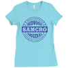 samcro   sons of anarchy Ladies Fitted T-Shirt