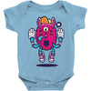 all seeing bunny Baby Onesie