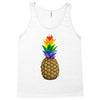 rainbow pineaplle Tank Top