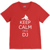 keep calm i'm a dj V-Neck Tee