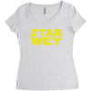 Star Wey Women's Triblend Scoop T-shirt