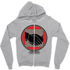 hand shake Zipper Hoodie