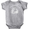 i have the body of a god funny buddha budda banter fat food Baby Bodysuit
