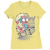 nerd attack Ladies Fitted T-Shirt
