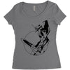 eva 01 Women's Triblend Scoop T-shirt