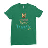 house is not a home without a frenchie Ladies Fitted T-Shirt