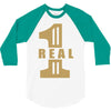real one 3/4 Sleeve Shirt