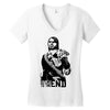 outlaws to the end 5 Women's V-Neck T-Shirt