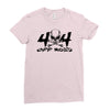 4x4 big skull head  off road Ladies Fitted T-Shirt