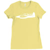 grumman f7f tigercat air attack Ladies Fitted T-Shirt