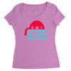 guns dont kill people Women's Triblend Scoop T-shirt