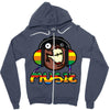 music Zipper Hoodie