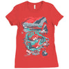 positive thinking Ladies Fitted T-Shirt