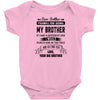Thanks For Being My Brother, Your Big Brother Infant Clothing