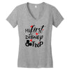 My 1st Disney Trip Women's V-Neck T-Shirt