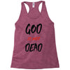 god is not dead Racerback Tank